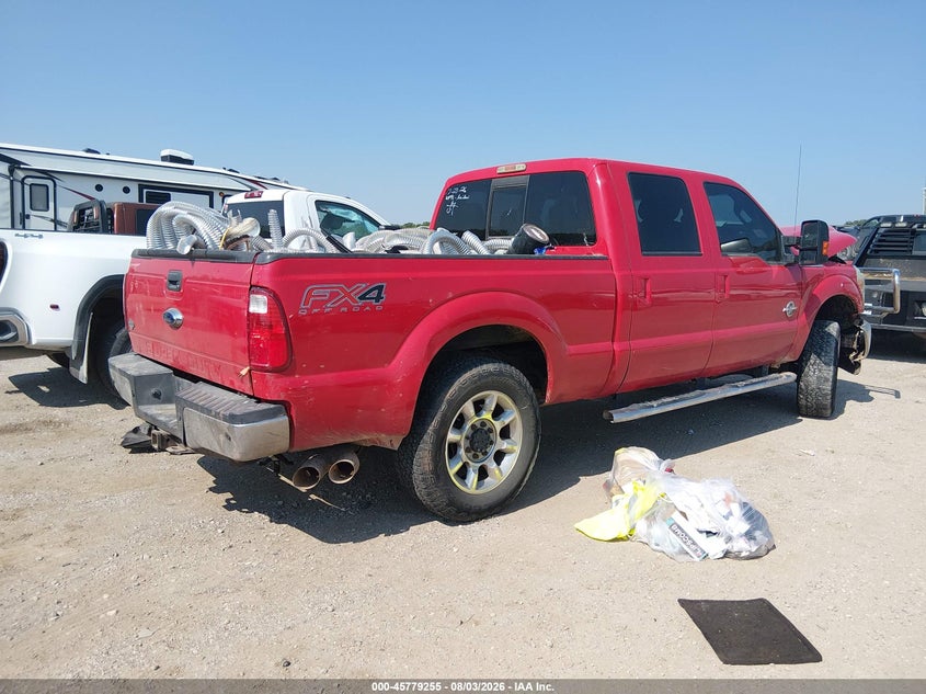 Vin: 1ft7w2btxfea10272, lot: 46278035, ford f-250 lariat 20154