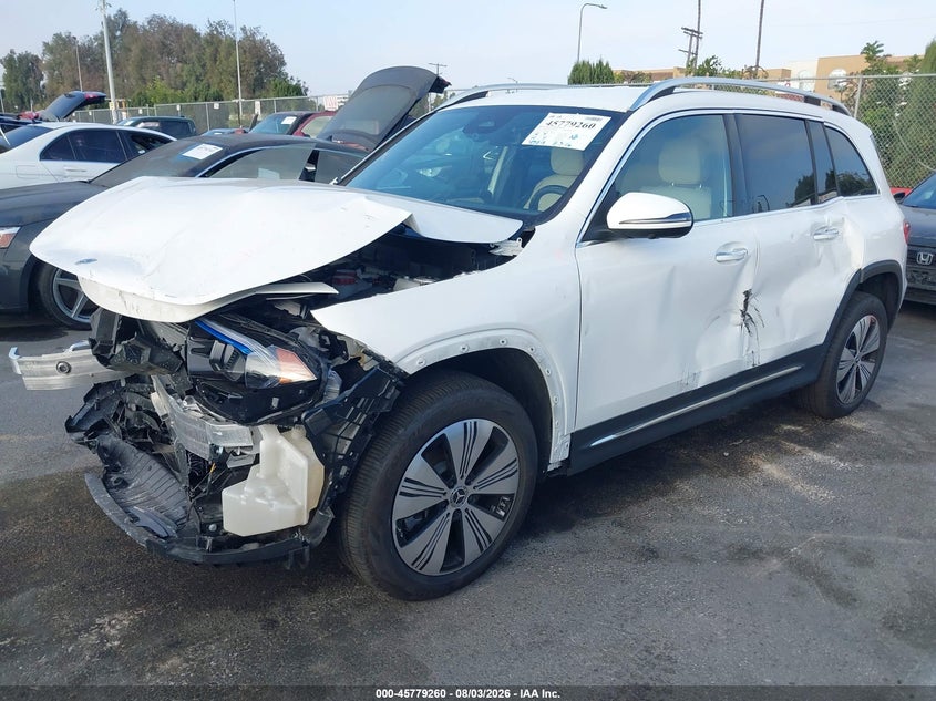 Vin: w1n9m0kb1sn152961, lot: 46278039, mercedes-benz eqb 300 suv 4matic 20252