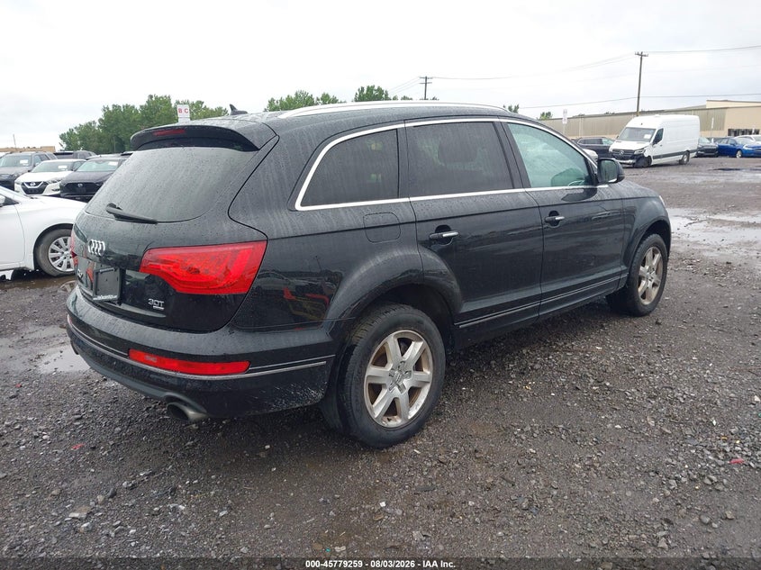 Vin: wa1lgafe6fd027023, lot: 46278040, audi q7 3.0t premium 20154