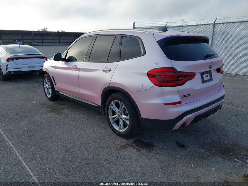 Vin: 5uxty3c04m9h01436, lot: 46278061, bmw x3 sdrive30i 20213