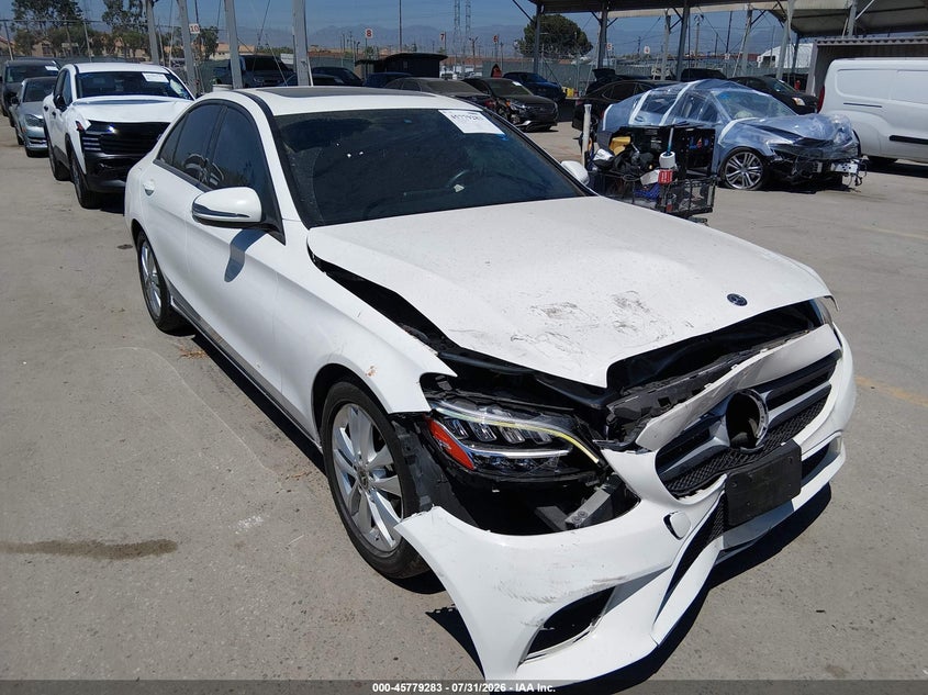 Vin: 55swf8db7ku304884, lot: 46278063, mercedes-benz c 300 2019 img_1