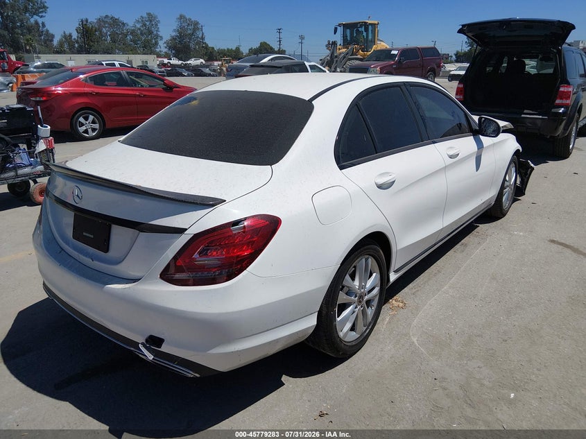Vin: 55swf8db7ku304884, lot: 46278063, mercedes-benz c 300 20194