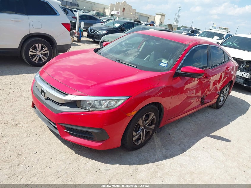 2018 HONDA CIVIC SEDAN 2.0L I-4 DOHC, VVT, 158HP