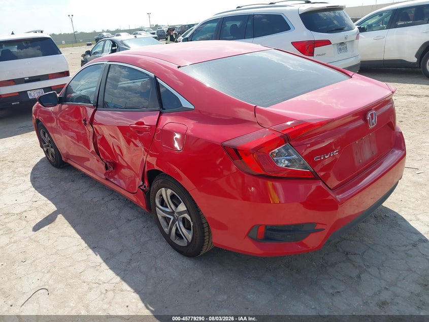 2018 HONDA CIVIC SEDAN 2.0L I-4 DOHC, VVT, 158HP
