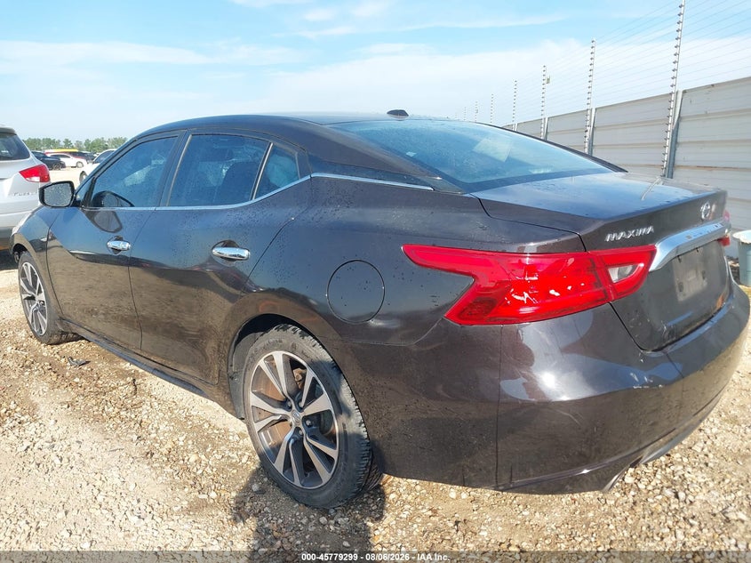 Vin: 1n4aa6ap2gc390100, lot: 46278079, nissan maxima 3.5 platinum/3.5 s/3.5 sl/3.5 sr/3.5 sv 20163
