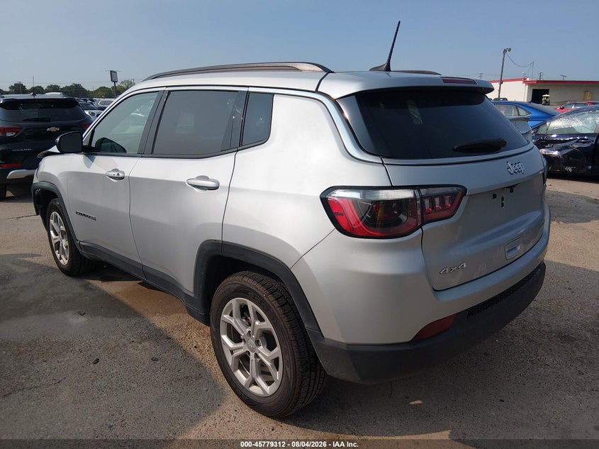 Vin: 3c4njdbn0rt117192, lot: 46278092, jeep compass latitude 4x4 20243