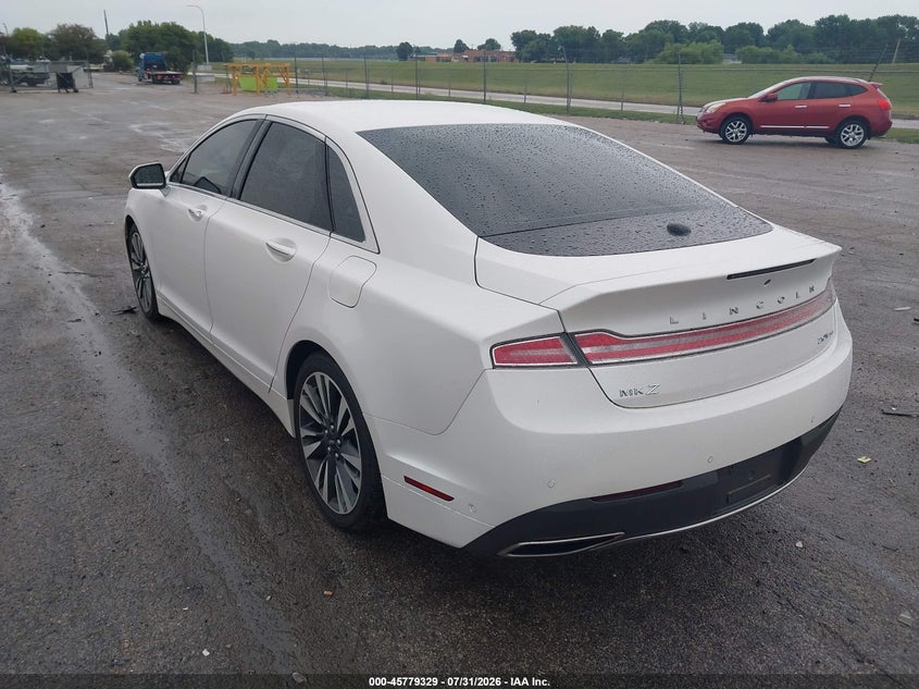 Vin: 3ln6l5f91kr614008, lot: 46278109, lincoln mkz reserve ii 20193