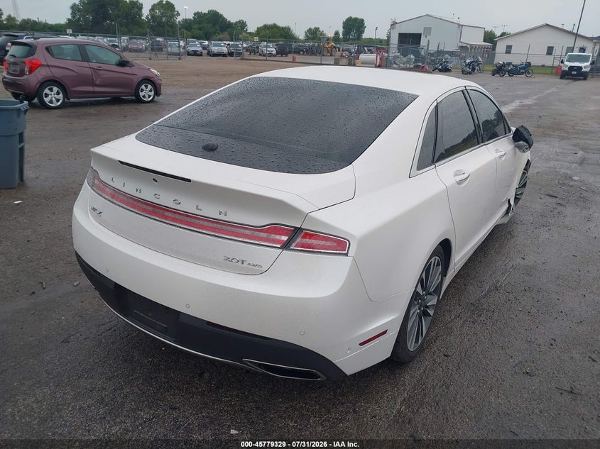 Vin: 3ln6l5f91kr614008, lot: 46278109, lincoln mkz reserve ii 20194