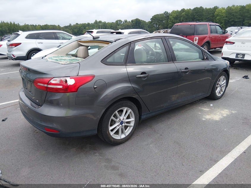 Vin: 1fadp3f24hl222306, lot: 46278125, ford focus se 20174