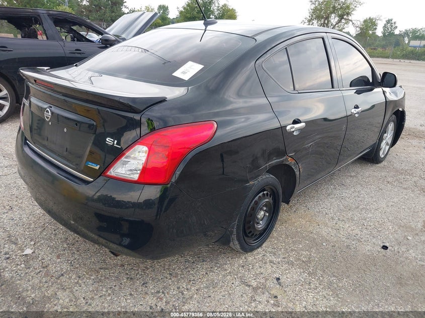 Vin: 3n1cn7ap4el851928, lot: 46278135, nissan versa 1.6 sl 20144