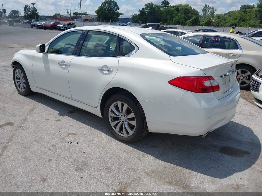 Vin: jn1by1arxdm602698, lot: 46278151, infiniti m37x 20133