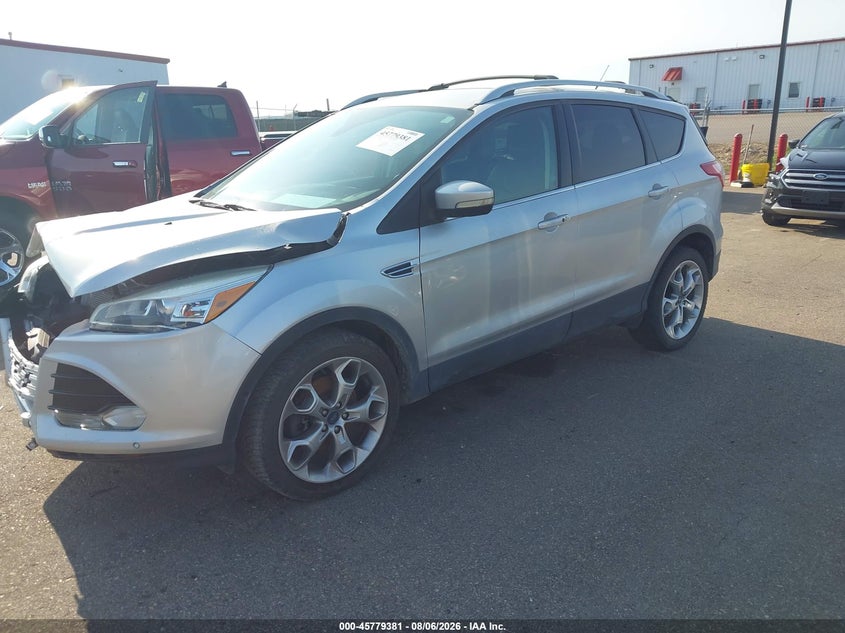 Vin: 1fmcu9j9xdua46061, lot: 46278161, ford escape titanium 20132