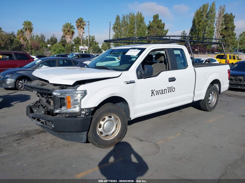 Vin: 1ftex1cb0lkd19282, lot: 46278162, ford f-150 xl 20202