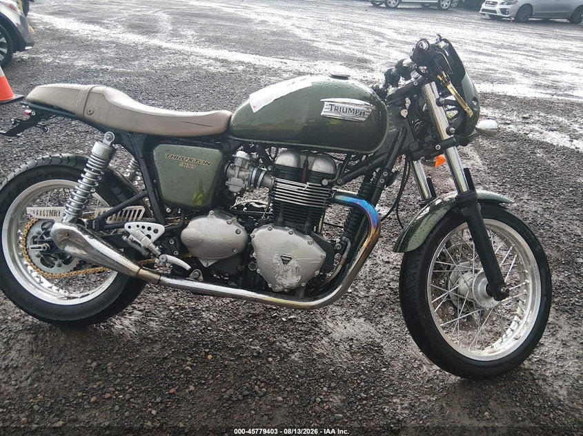 2016 TRIUMPH MOTORCYCLE THRUXTON auction photo 8