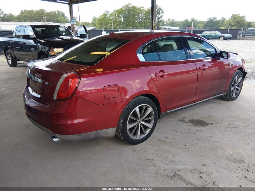 2009 LINCOLN MKS auction photo 4