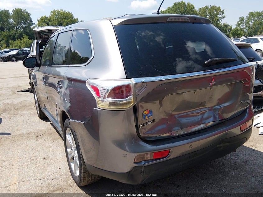 Vin: ja4jz4ax0ez004849, lot: 46278200, mitsubishi outlander gt 20143