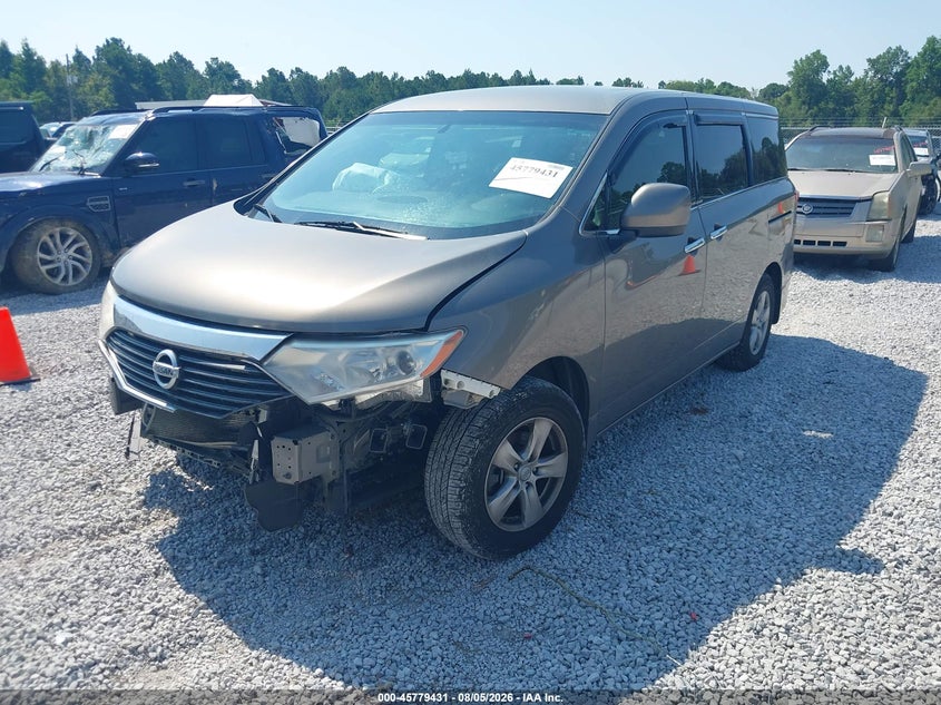 Vin: jn8ae2kp4f9121344, lot: 46278211, nissan quest sv 20152