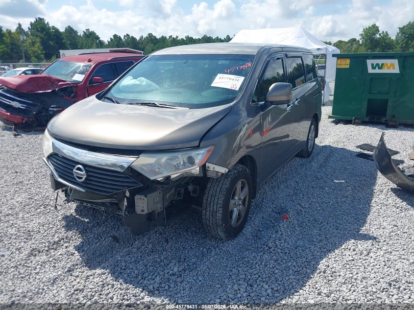 Vin: jn8ae2kp4f9121344, lot: 46278211, nissan quest sv 20152