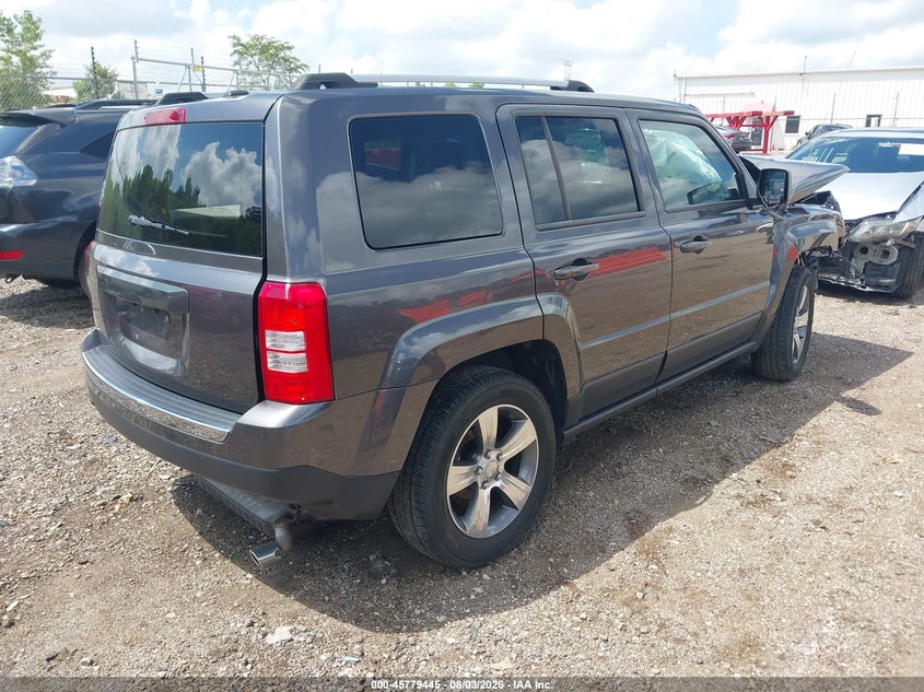 Vin: 1c4njrfb1hd114254, lot: 46278225, jeep patriot high altitude 20174