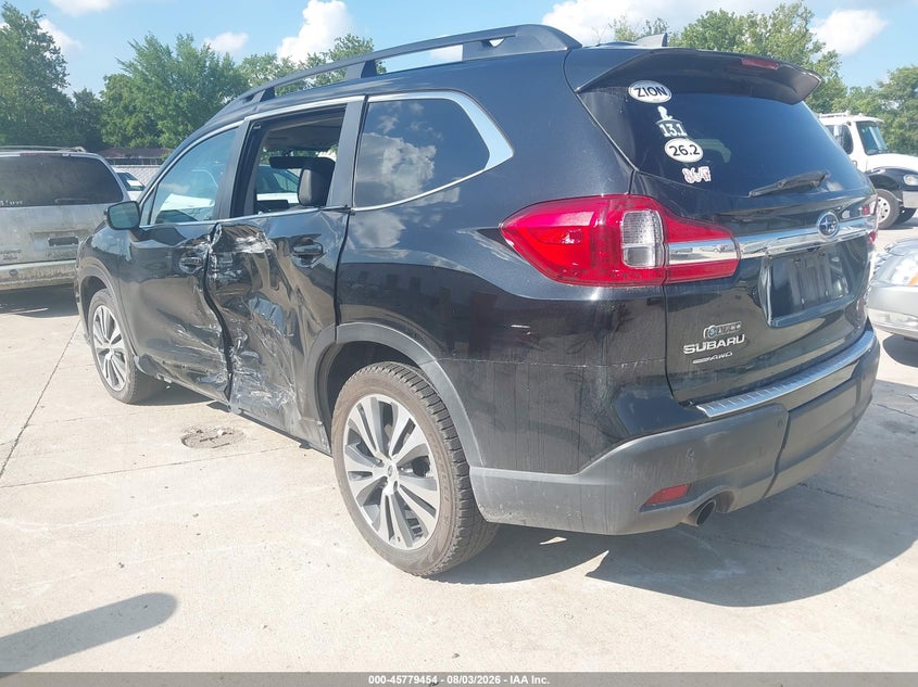 Vin: 4s4wmapd0k3474217, lot: 46278235, subaru ascent limited 20193