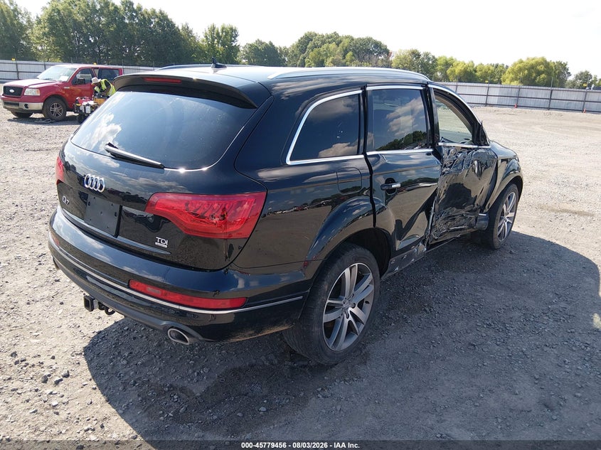 Vin: wa1lmafexfd002831, lot: 46278236, audi q7 3.0 tdi premium 20154