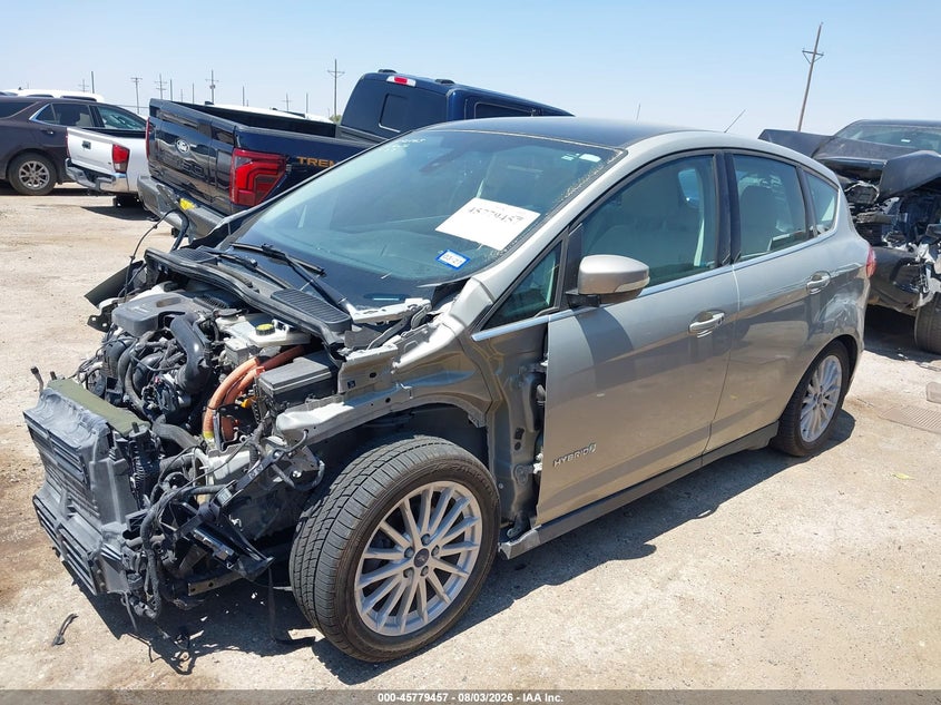 Vin: 1fadp5bu7gl109497, lot: 46278237, ford c-max hybrid sel 20162
