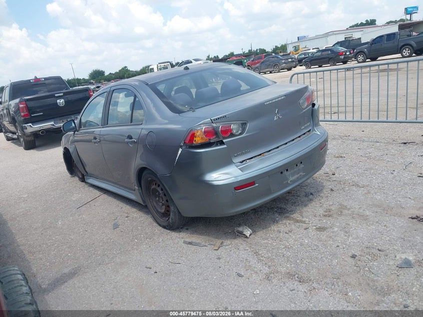 Vin: ja32u2fu6fu018201, lot: 46278255, mitsubishi lancer es 20153