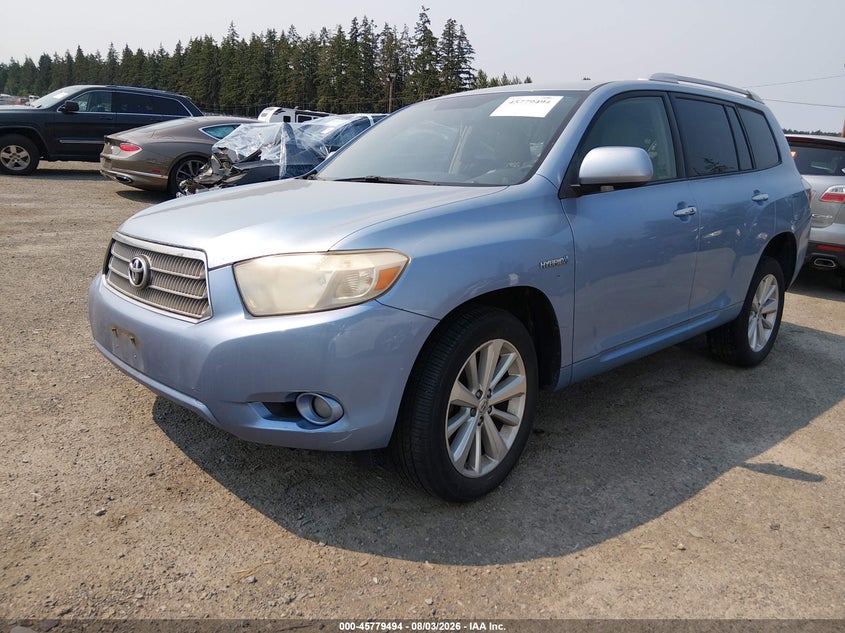 2008 TOYOTA HIGHLANDER HYBRID auction photo 2