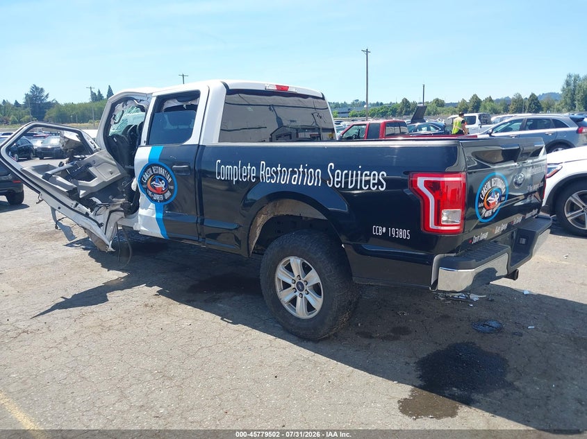 Vin: 1ftfw1ef4gfb13078, lot: 46278282, ford f-150 xlt 20163