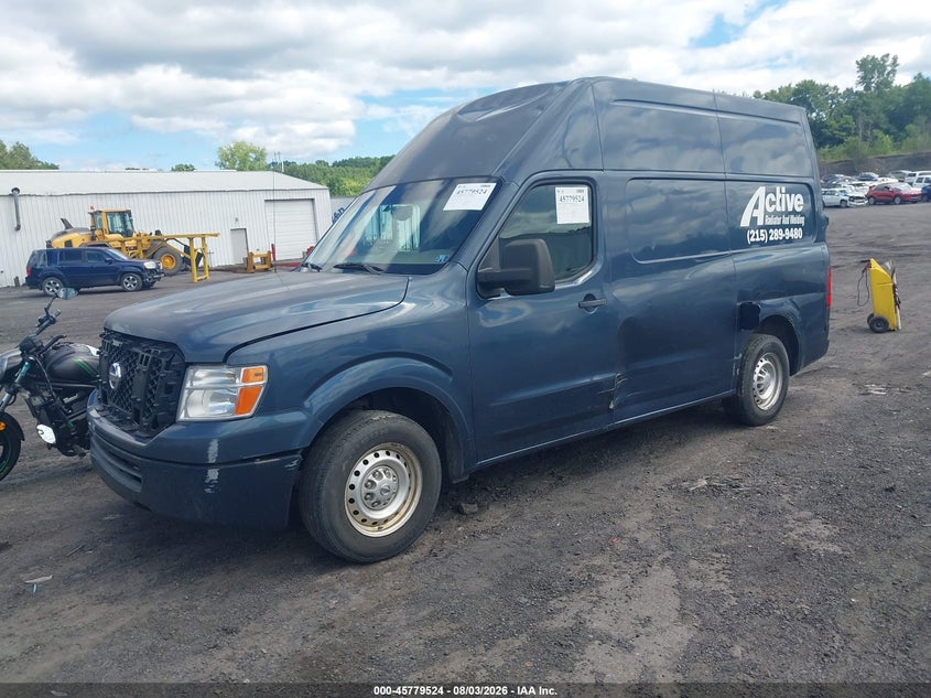 Vin: 1n6bf0ly1en100253, lot: 46278304, nissan nv cargo nv2500 hd s v6 20142