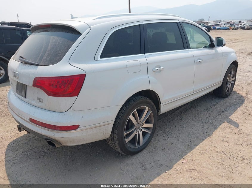 Vin: wa1lgafe5fd009421, lot: 46278314, audi q7 3.0t premium 20154