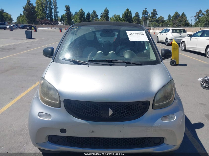 SMART FORTWO 2016 VIN WMEFJ5DA3GK051970