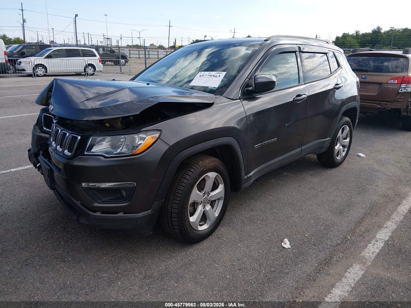 Vin: 3c4njdbb5mt584154, lot: 46278342, jeep compass latitude 4x4 20212