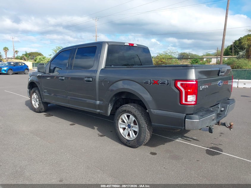 Vin: 1ftew1eg9hkc26666, lot: 46278344, ford f-150 xlt 20173