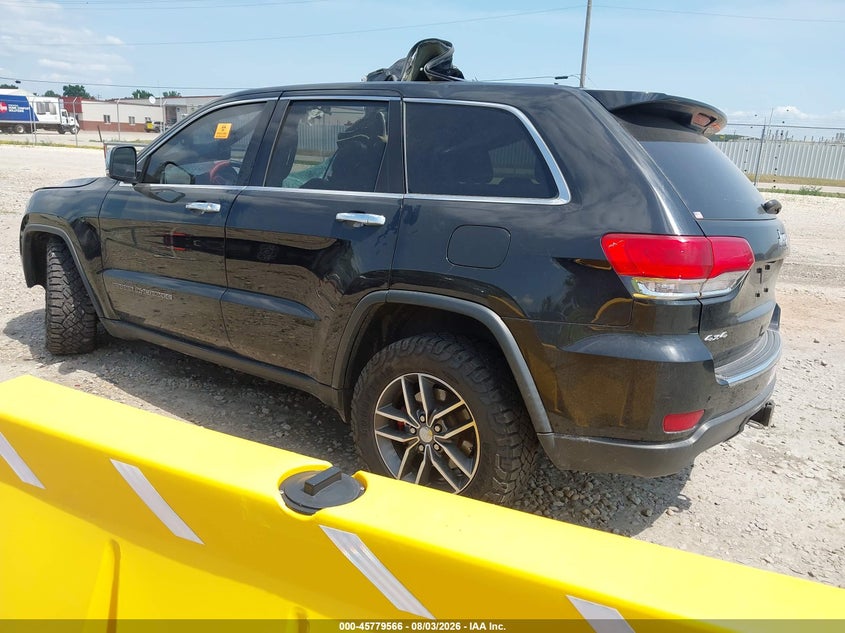 Vin: 1c4rjfbg0jc511225, lot: 46278346, jeep grand cherokee limited 4x4 20183