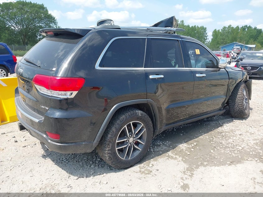 Vin: 1c4rjfbg0jc511225, lot: 46278346, jeep grand cherokee limited 4x4 20184