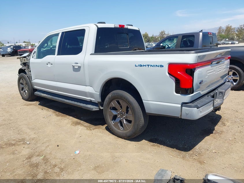 Vin: 1ft6w1ev7pwg52737, lot: 46278352, ford f-150 lightning lariat 20233