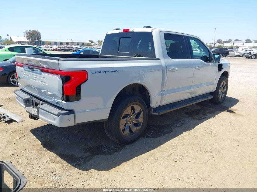 Vin: 1ft6w1ev7pwg52737, lot: 46278352, ford f-150 lightning lariat 20234