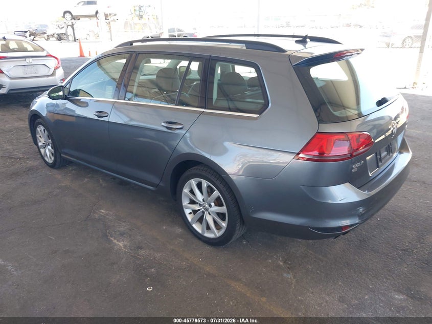 Vin: 3vwc17au8hm533837, lot: 46278353, volkswagen golf sportwagen tsi s/tsi se/tsi sel 20173