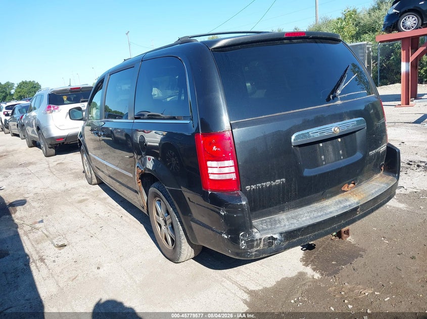 Vin: 2a4rr5d16ar214716, lot: 46278357, chrysler town & country touring 20103