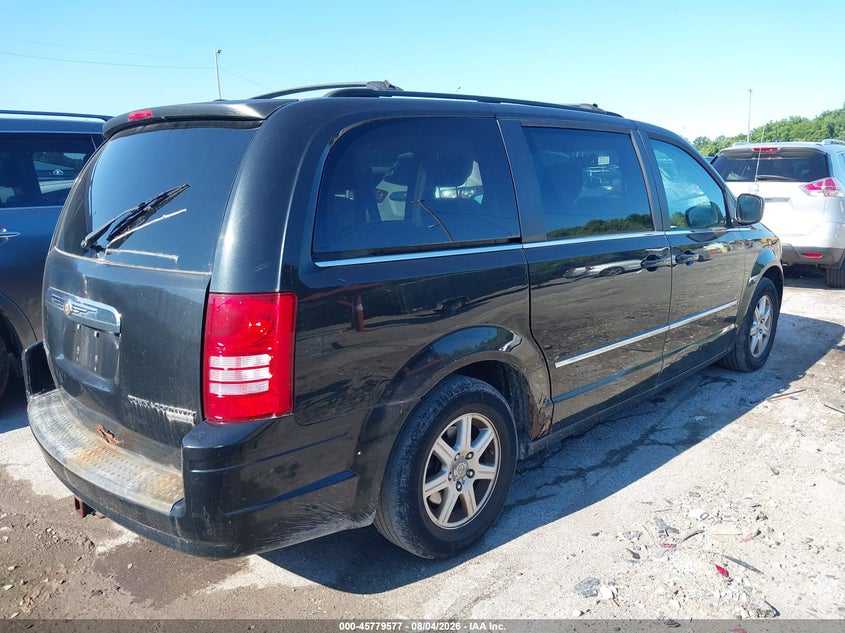 Vin: 2a4rr5d16ar214716, lot: 46278357, chrysler town & country touring 20104