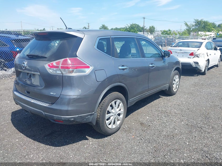 2015 NISSAN ROGUE auction photo 4