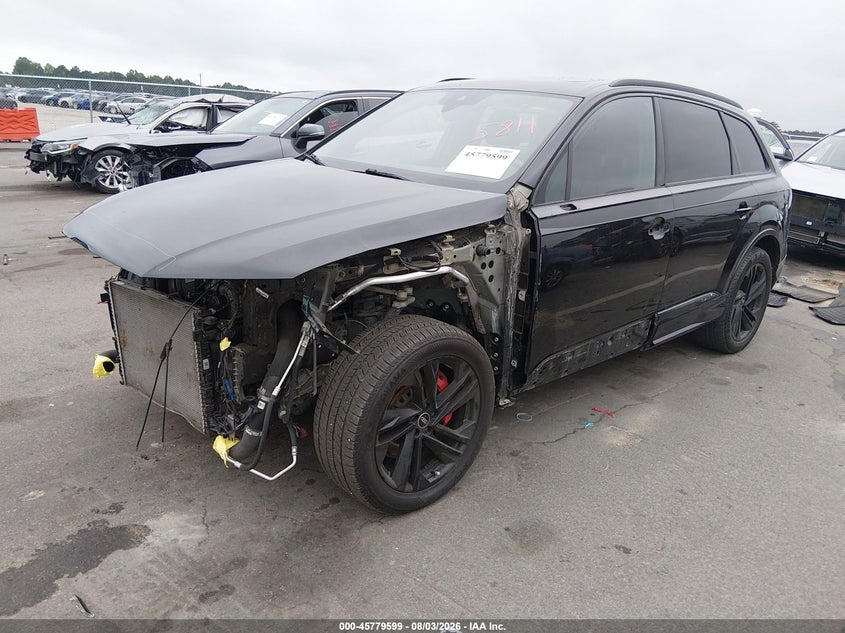 Vin: wa1ljaf75md035811, lot: 46278379, audi q7 premium plus 45 tfsi quattro tiptronic 20212