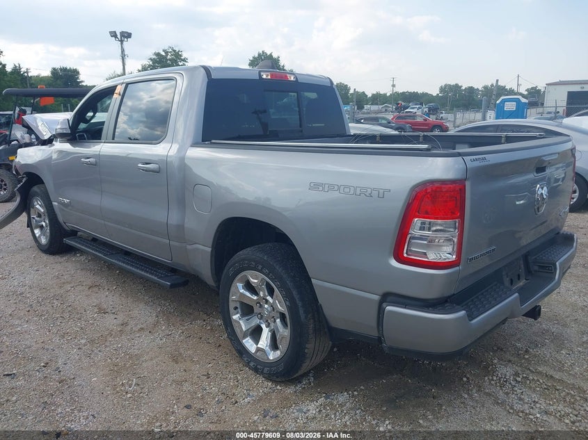 Vin: 1c6rrffgxnn413260, lot: 46278389, ram 1500 big horn  4x4 5'7 box 20223