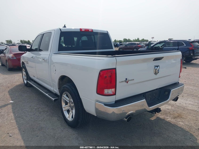 Vin: 1c6rr6lt5js119584, lot: 46278391, ram 1500 slt 20183