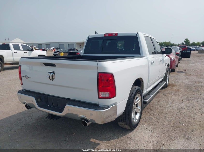 Vin: 1c6rr6lt5js119584, lot: 46278391, ram 1500 slt 20184