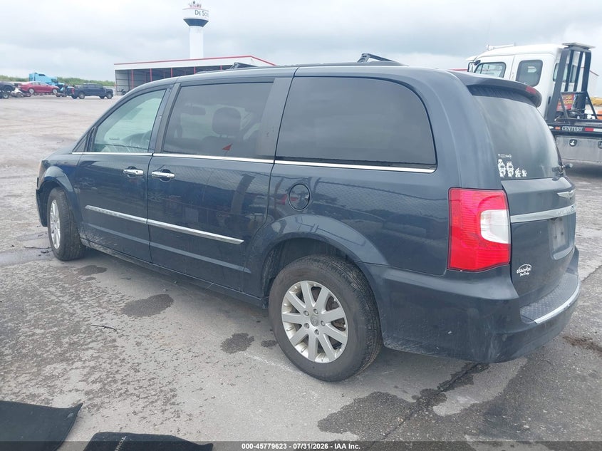 Vin: 2c4rc1bg2er408687, lot: 46278403, chrysler town & country touring 20143