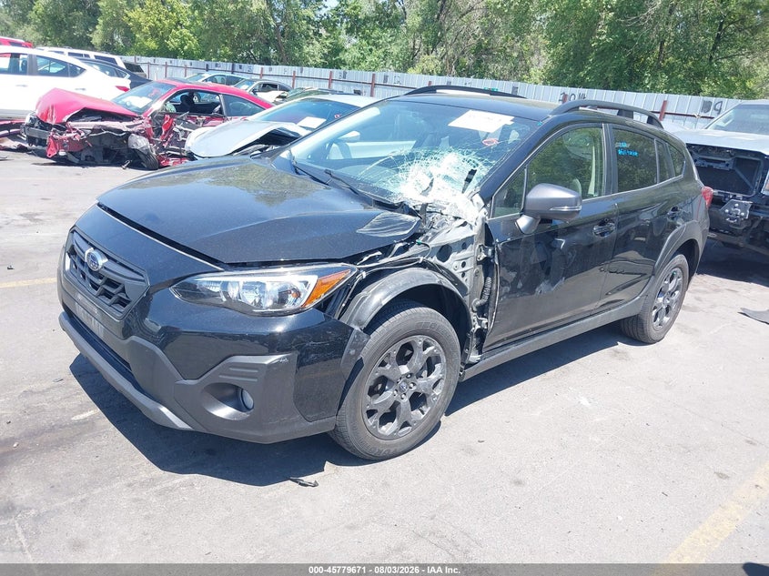 Vin: jf2gthrc0mh231460, lot: 46278451, subaru crosstrek sport 20212