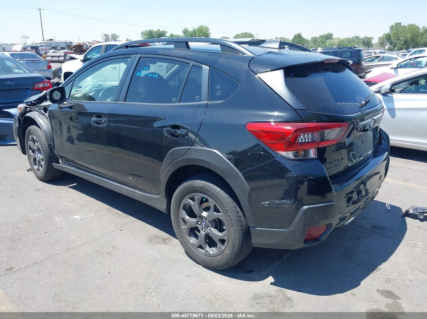 Vin: jf2gthrc0mh231460, lot: 46278451, subaru crosstrek sport 20213