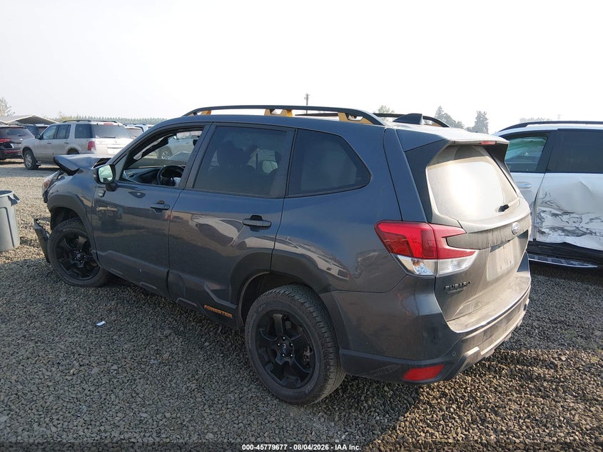 Vin: jf2skajc7rh512680, lot: 46278457, subaru forester wilderness 20243